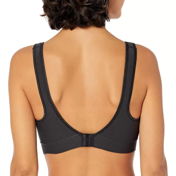 Bali Womens Comfort Revolution Wireless ComfortFlex Fit FullCoverage Bra Df3488Black