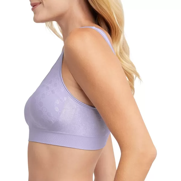 Bali Womens Comfort Revolution Wireless ComfortFlex Fit FullCoverage Bra Df3488Misty Dot