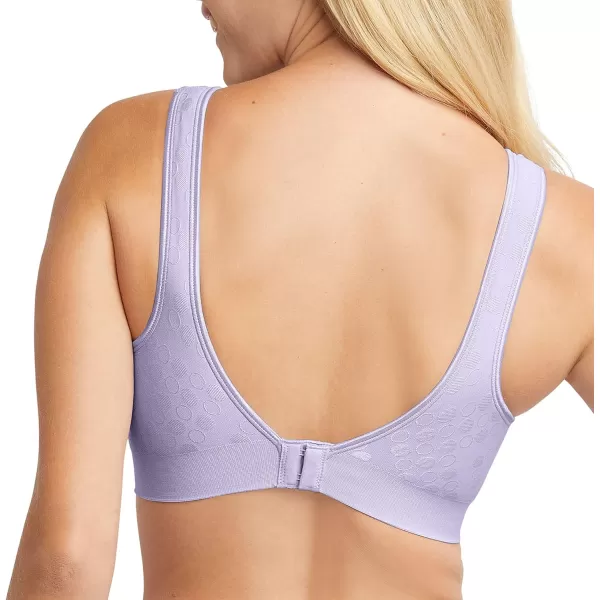 Bali Womens Comfort Revolution Wireless ComfortFlex Fit FullCoverage Bra Df3488Misty Dot