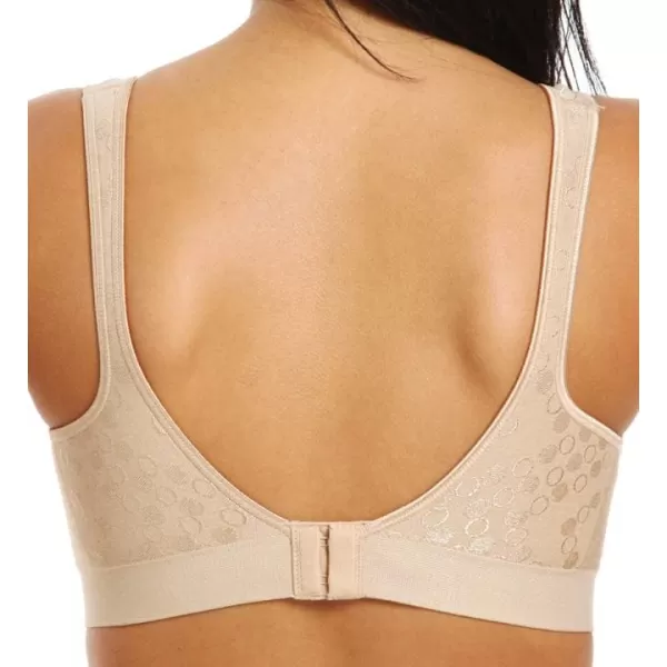 Bali Womens Comfort Revolution Wireless ComfortFlex Fit FullCoverage Bra Df3488White