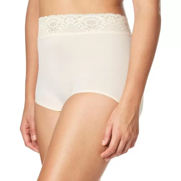 Bali Lacy Skamp Brief Panty1 Mocha Mist