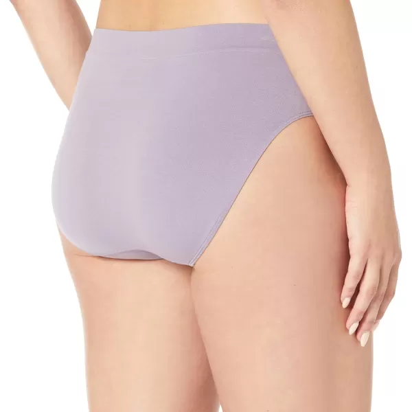 Bali Womens Panties Hi Cut Panties for Everyday Comfort Smoothing Underwear Seamless Hi Cut Panty Colors May VaryPerfectly Purple