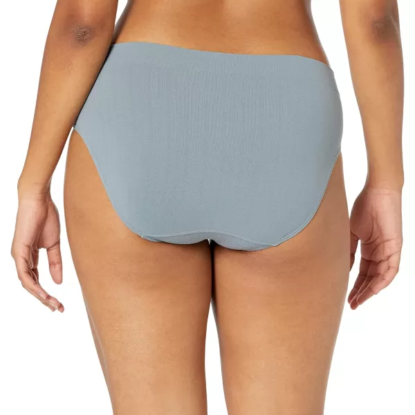 Bali Womens Panties Hi Cut Panties for Everyday Comfort Smoothing Underwear Seamless Hi Cut Panty Colors May VaryTurquoise Gray Pointelle