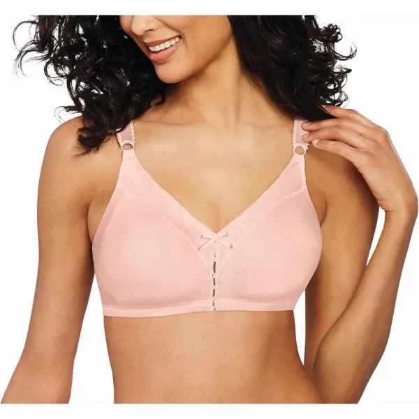 Bali Double Support Wireless Bra FullCoverage Wirefree TShirt Bra Comfortable Cotton Wirefree Bra Our Best Everyday BraBlushing Pink