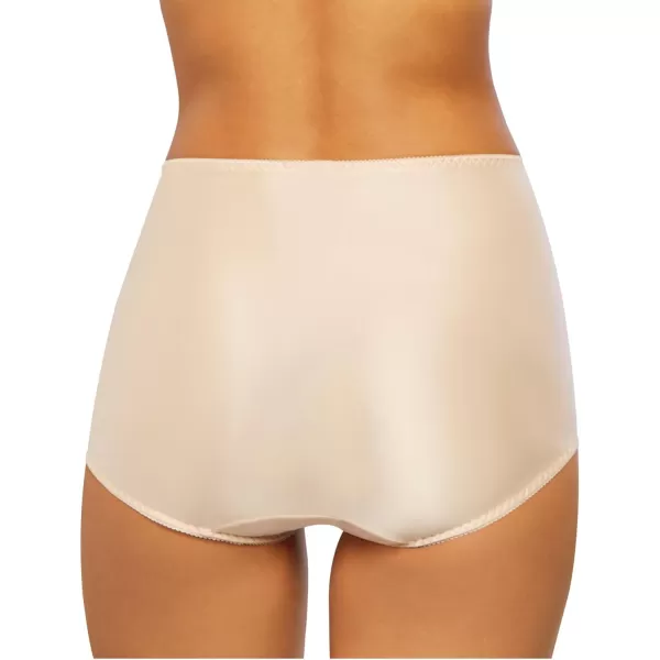 Bali Double Support Womens Cool Comfort Underwear Full Coverage Brief PantyLight Beige