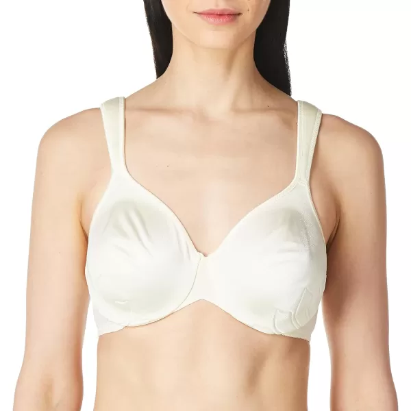 Bali Live It Up Underwire Bra Seamless Shapewear Bra with Cushioned Straps FullCoverage TShirt Bra for Everyday WearVanilla