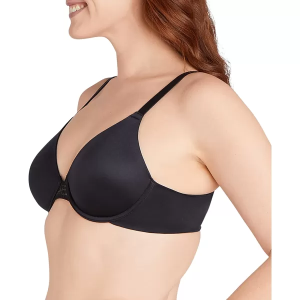 Bali Womens Comfort Revolution Soft Touch Perfect TShirt Underwire Bra Df3468BlackAlmond