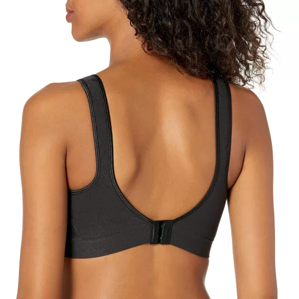 Bali Womens Comfort Revolution Wireless Bra FullCoverage TShirt Bra Retired ColorsBlack