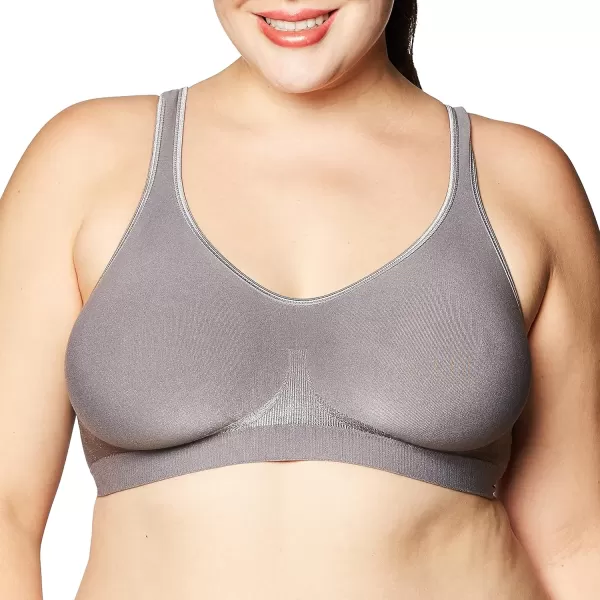 Bali Womens Comfort Revolution Wireless Bra FullCoverage TShirt Bra Retired ColorsExcalibur