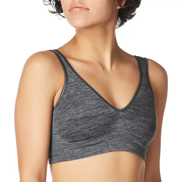 Bali Womens Comfort Revolution Wireless Bra FullCoverage TShirt Bra Retired ColorsGravel Grey Heather