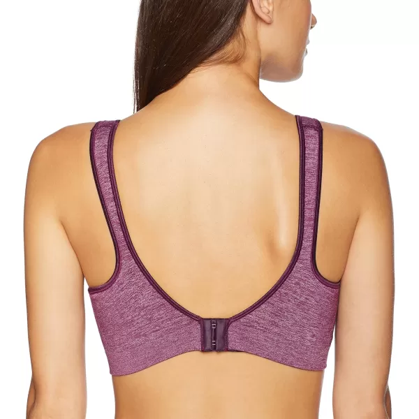 Bali Womens Comfort Revolution Wireless Bra FullCoverage TShirt Bra Retired ColorsSparkling Purple Heather