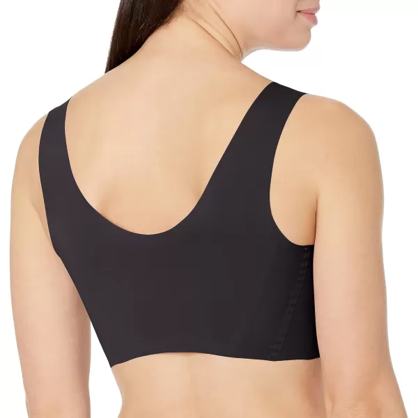 Bali Womens Comfort Revolution Wireless Tshirt Bra Fullcoverage Pullover Bra Df3491Black