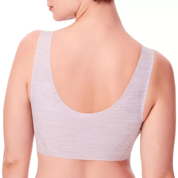 Bali Womens Comfort Revolution Wireless Tshirt Bra Fullcoverage Pullover Bra Df3491Crystal Grey Heather Print