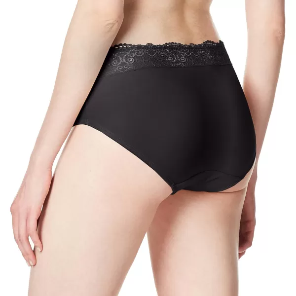 Bali Womens Passion for Comfort Hipster PantyBlack Lace