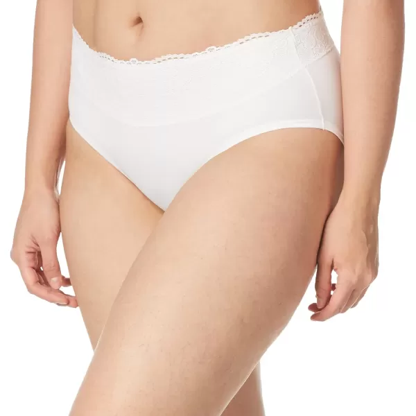 Bali Womens Passion for Comfort Hipster PantyWhite