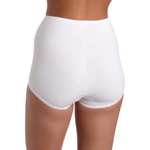 Bali Womens Skimp Skamp Brief Panty Number 2633 Pack of 3White 3 Pack