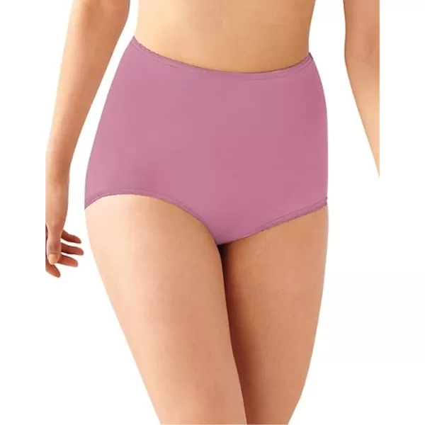 Bali Womens Skimp Skamp Panties Smoothing Stretch Brief Underwear1 Pack  Greenhouse Lavender