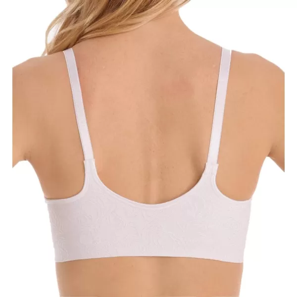 Bali Womens Underwire Shaping Bra Comfort Revolution Tshirt Bra Frontclose BraWhite