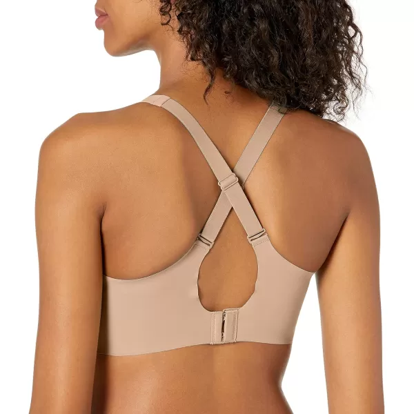 Bali womens Comfort Revolution Easylite Back Close Wirefree Bra Df3496Nude