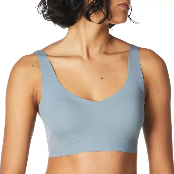 Bali womens Comfort Revolution Easylite Back Close Wirefree Bra Df3496Turquoise Grey