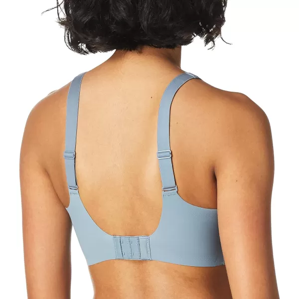 Bali womens Comfort Revolution Easylite Back Close Wirefree Bra Df3496Turquoise Grey