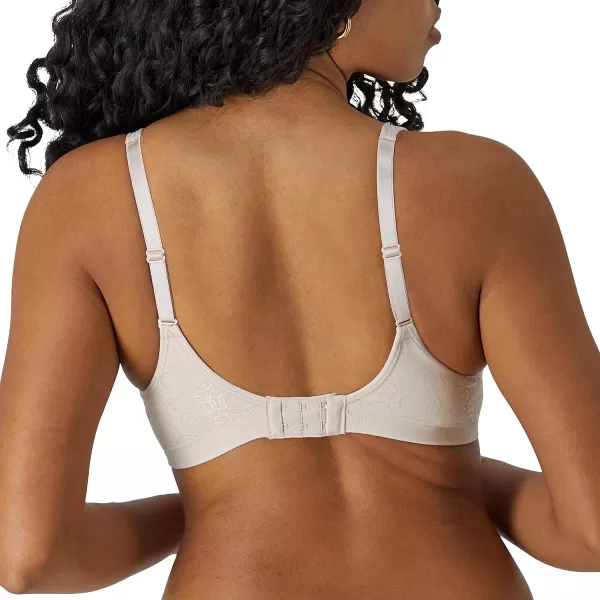 Bali womens Comfort Revolution Wireless Bra Fullcoverage Wirefree Bra Cool Comfort FabricRosewood Swirl