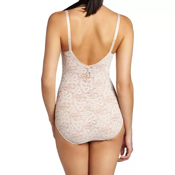 Bali womens Lace N Smooth Shapewear Body Shaper Df8l10Rosewood