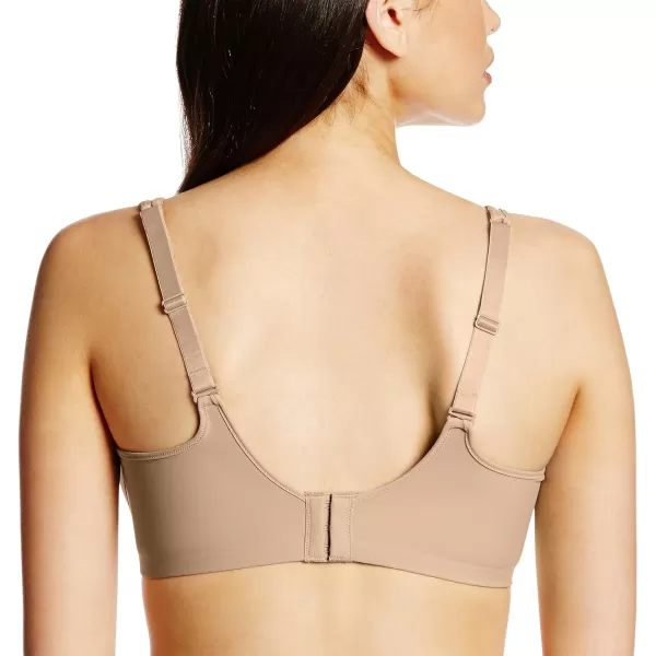 Bali womens One Smooth U Ultra Light Bra Underwire TShirt Bra Convertible Straps DF3439Sheer Latte