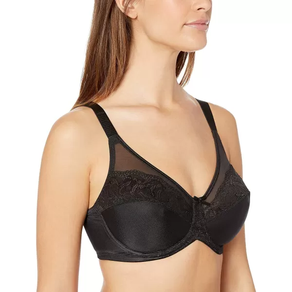 Lilyette Womens Ultimate Smoothing Minimizer Underwire BraBlack