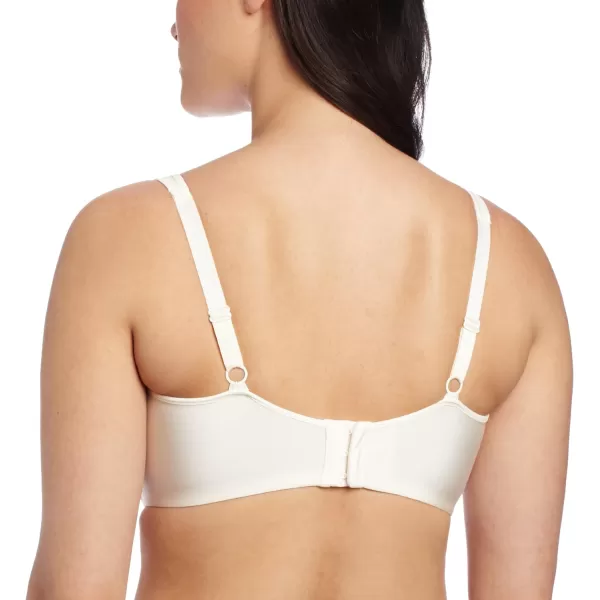 Lilyette by Bali Womens Plunge Into Comfort Keyhole Minimizer Bra LY0904Pearl