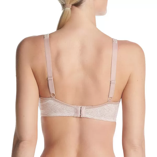 Lilyette by Bali Womens Plunge Into Comfort Keyhole Minimizer Bra LY0904Urbanite Texture