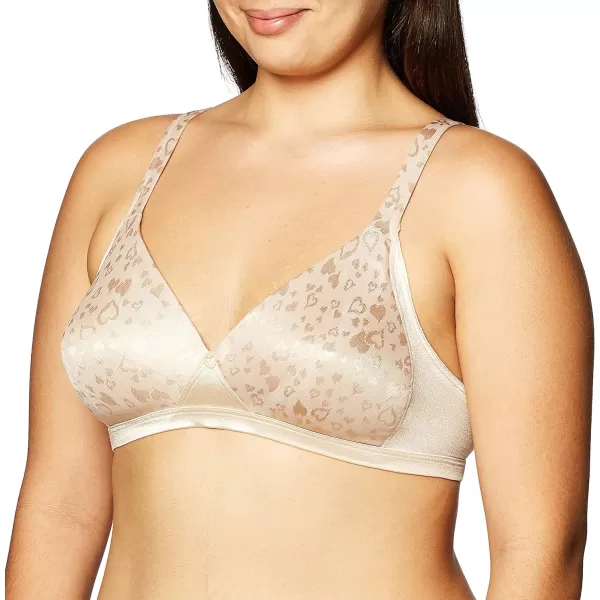 Playtex Womens Cross Your Heart Foam Lined Heart Jacquard Soft Cup BraPlaytex Womens Cross Your Heart Foam Lined Heart Jacquard Soft Cup Bra