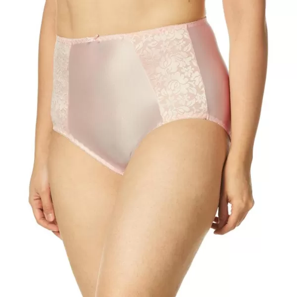 Bali Double Support Womens Cool Comfort Underwear Full Coverage Brief PantyBlushing Pink