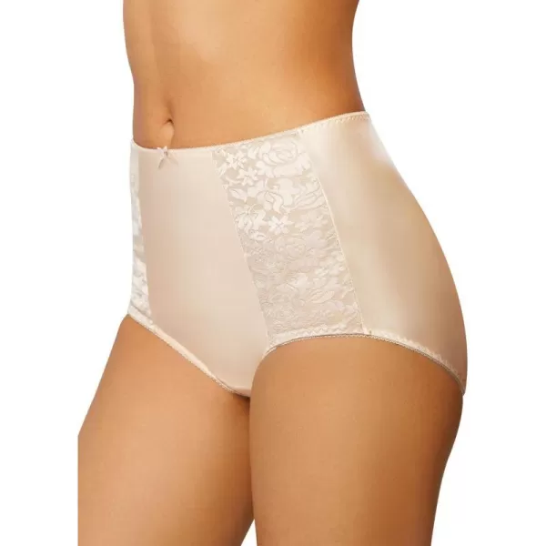 Bali Double Support Womens Cool Comfort Underwear Full Coverage Brief PantyLight Beige