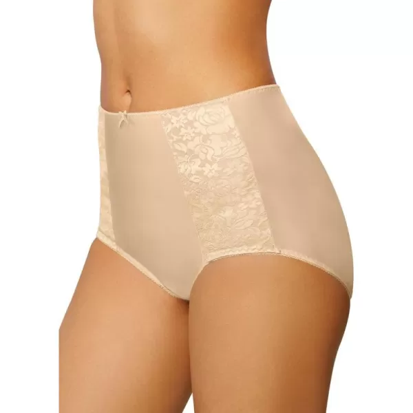 Bali Double Support Womens Cool Comfort Underwear Full Coverage Brief PantySoft Taupe