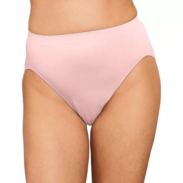 Bali Womens Comfort Revolution Seamless HiCutGentle Pink