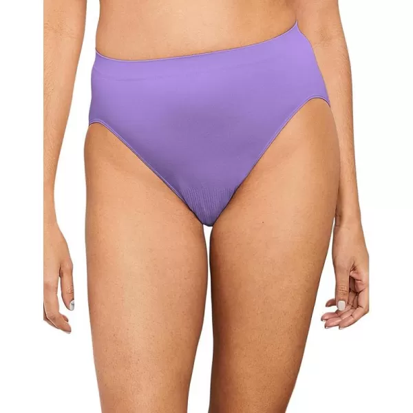 Bali Womens Comfort Revolution Seamless HiCutLavender Purple