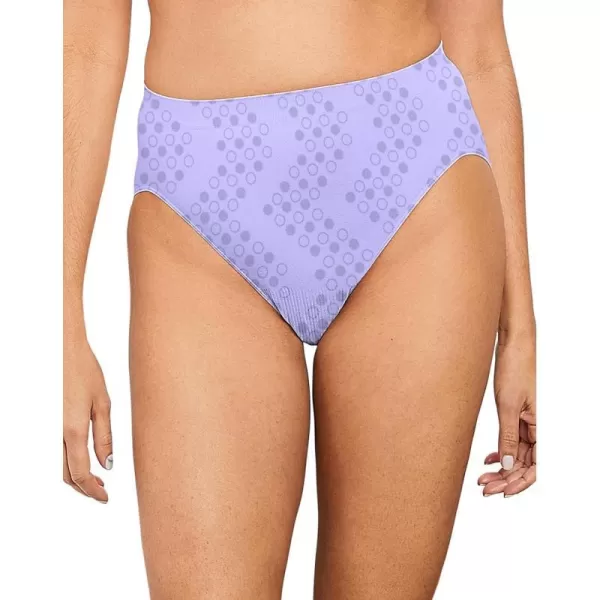 Bali Womens Comfort Revolution Seamless HiCutMisty Dot