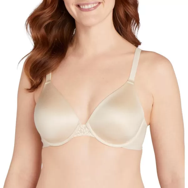 Bali Womens Comfort Revolution Soft Touch Perfect TShirt Underwire Bra Df3468Almond