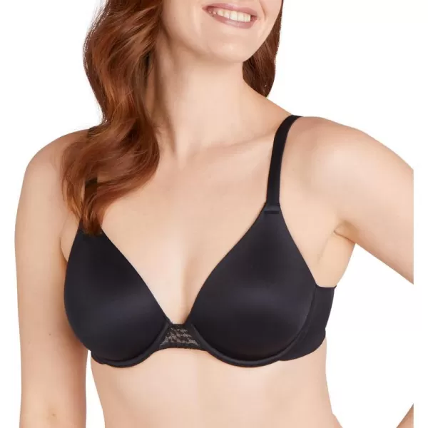 Bali Womens Comfort Revolution Soft Touch Perfect TShirt Underwire Bra Df3468BlackAlmond