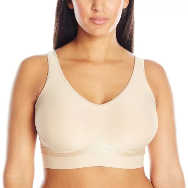 Bali Womens Comfort Revolution Wirefree Bra with Smart Sizes BraNude