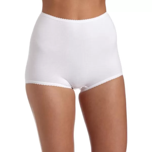 Bali Womens Skimp Skamp Brief Panty Number 2633 Pack of 3White 3 Pack