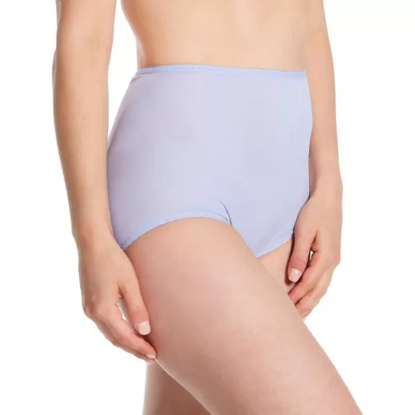 Bali Womens Skimp Skamp Panties Smoothing Stretch Brief UnderwearLight Blue