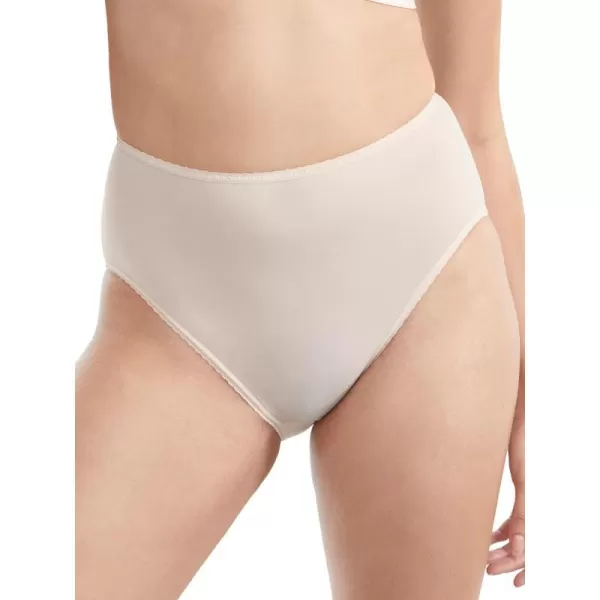 Bali Womens Skimp Skamp Panties Smoothing Stretch Brief UnderwearSoft Taupe