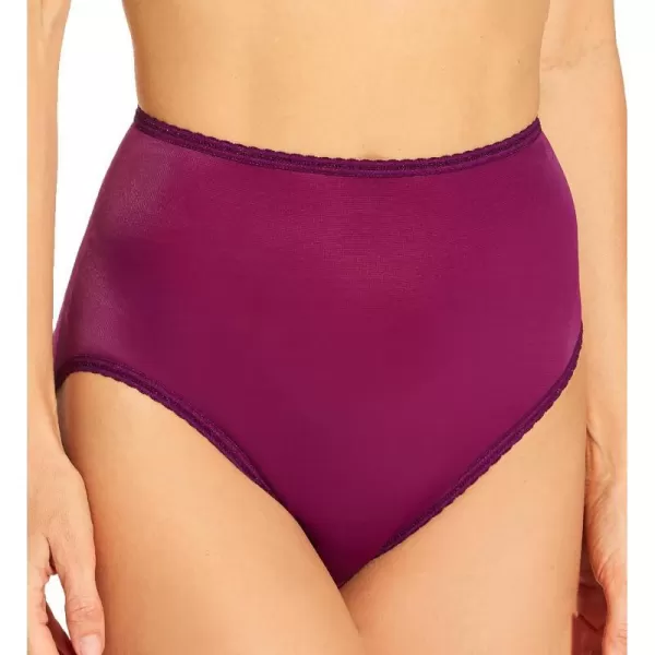 Bali Womens Skimp Skamp Panties Smoothing Stretch Brief UnderwearVenetian Purple