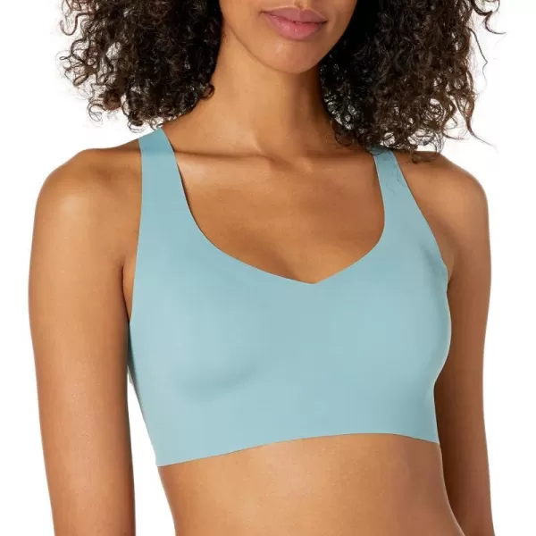 Bali womens Comfort Revolution Easylite Back Close Wirefree Bra Df3496Blue Sage