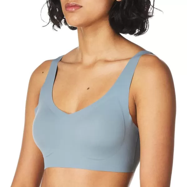 Bali womens Comfort Revolution Easylite Back Close Wirefree Bra Df3496Turquoise Grey