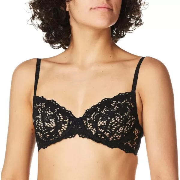 DKNY Womens Classic Lace Unlined DemiBlack