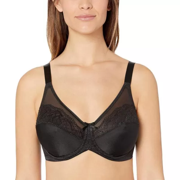 Lilyette Womens Ultimate Smoothing Minimizer Underwire BraBlack