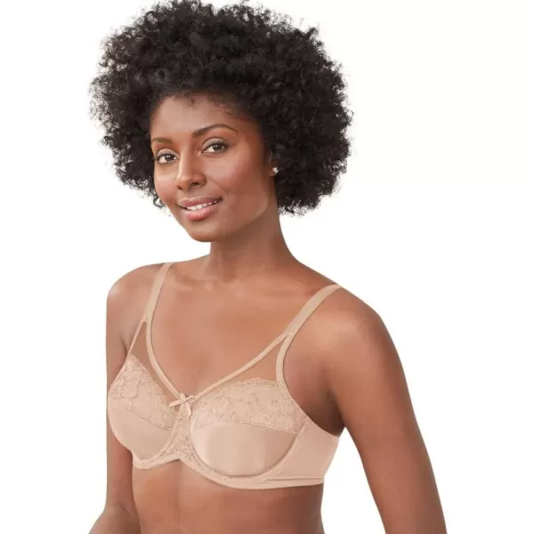 Lilyette Womens Ultimate Smoothing Minimizer Underwire BraParis Nude